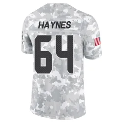 Christian Haynes Seattle Seahawks Limited Men's 2024 Salute to Service Jersey (Arctic Camo)