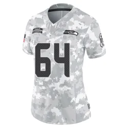 Christian Haynes Seattle Seahawks Limited Women's 2024 Salute to Service Jersey (Arctic Camo)