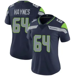 Christian Haynes Seattle Seahawks Limited Women's Team Color Vapor Untouchable Jersey (Navy)