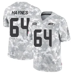 Christian Haynes Seattle Seahawks Limited Youth 2024 Salute to Service Jersey (Arctic Camo)