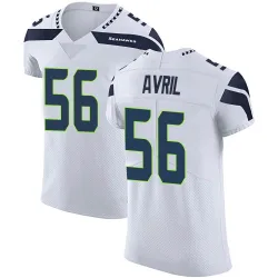 Cliff Avril Seattle Seahawks Elite Men's Vapor Untouchable Jersey (White)