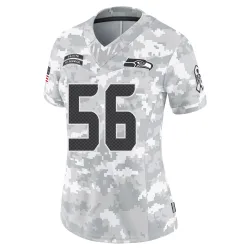 Cliff Avril Seattle Seahawks Limited Women's 2024 Salute to Service Jersey (Arctic Camo)