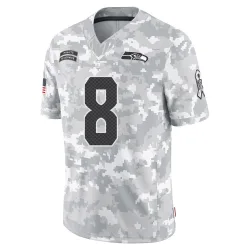 Coby Bryant Seattle Seahawks Limited Men's 2024 Salute to Service Jersey (Arctic Camo)