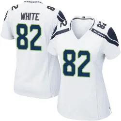 Cody White Seattle Seahawks Game Women's Jersey (White)