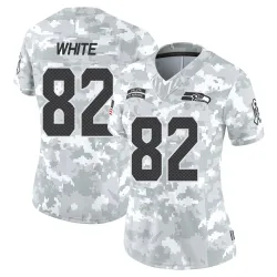 Cody White Seattle Seahawks Limited Women's 2024 Salute to Service Jersey (Arctic Camo)