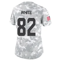 Cody White Seattle Seahawks Limited Women's 2024 Salute to Service Jersey (Arctic Camo)