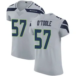 Connor O'Toole Seattle Seahawks Elite Men's Alternate Vapor Untouchable Jersey (Gray)