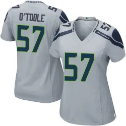 Connor O'Toole Seattle Seahawks Game Women's Alternate Jersey (Gray)