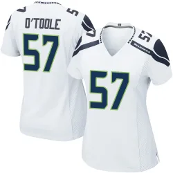 Connor O'Toole Seattle Seahawks Game Women's Jersey (White)