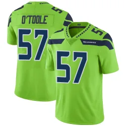 Connor O'Toole Seattle Seahawks Limited Men's Color Rush Neon Jersey (Green)