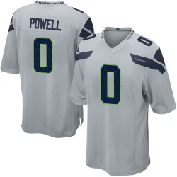 Cornell Powell Seattle Seahawks Game Men's Alternate Jersey (Gray)