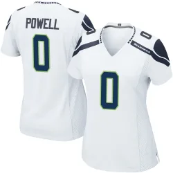 Cornell Powell Seattle Seahawks Game Women's Jersey (White)