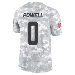 Cornell Powell Seattle Seahawks Limited Youth 2024 Salute to Service Jersey (Arctic Camo)