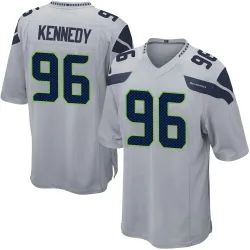 Cortez Kennedy Seattle Seahawks Game Men's Alternate Jersey (Gray)