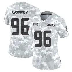 Cortez Kennedy Seattle Seahawks Limited Women's 2024 Salute to Service Jersey (Arctic Camo)