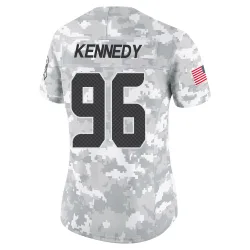 Cortez Kennedy Seattle Seahawks Limited Women's 2024 Salute to Service Jersey (Arctic Camo)