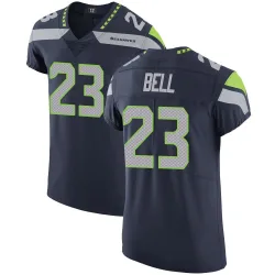 D'Anthony Bell Seattle Seahawks Elite Men's Team Color Vapor Untouchable Jersey (Navy)