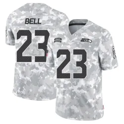 D'Anthony Bell Seattle Seahawks Limited Men's 2024 Salute to Service Jersey (Arctic Camo)