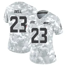 D'Anthony Bell Seattle Seahawks Limited Women's 2024 Salute to Service Jersey (Arctic Camo)