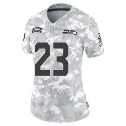 D'Anthony Bell Seattle Seahawks Limited Women's 2024 Salute to Service Jersey (Arctic Camo)