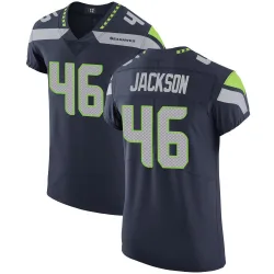 D'Eryk Jackson Seattle Seahawks Elite Men's Team Color Vapor Untouchable Jersey (Navy)