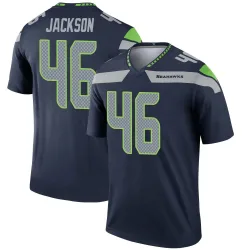 D'Eryk Jackson Seattle Seahawks Legend Men's Jersey (Navy)