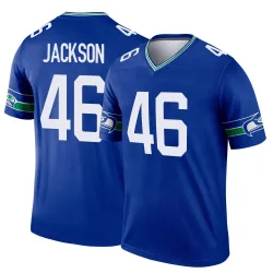D'Eryk Jackson Seattle Seahawks Legend Youth Throwback Jersey (Royal)