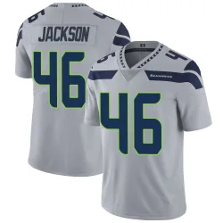 D'Eryk Jackson Seattle Seahawks Limited Men's Alternate Vapor Untouchable Jersey (Gray)