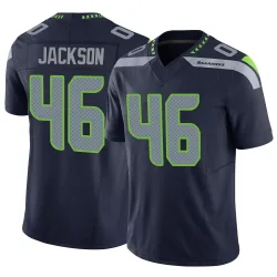 D'Eryk Jackson Seattle Seahawks Limited Men's Vapor F.U.S.E. Jersey (Navy)