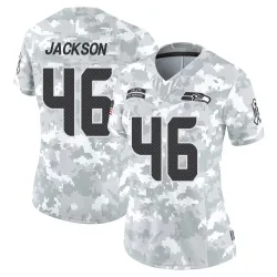 D'Eryk Jackson Seattle Seahawks Limited Women's 2024 Salute to Service Jersey (Arctic Camo)