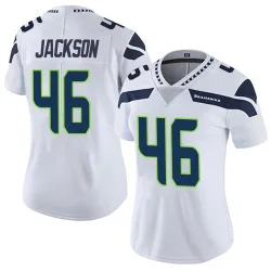 D'Eryk Jackson Seattle Seahawks Limited Women's Vapor Untouchable Jersey (White)