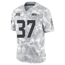 Damarion Williams Seattle Seahawks Limited Men's 2024 Salute to Service Jersey (Arctic Camo)
