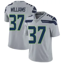 Damarion Williams Seattle Seahawks Limited Men's Alternate Vapor Untouchable Jersey (Gray)