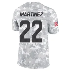 Damien Martinez Seattle Seahawks Limited Men's 2024 Salute to Service Jersey (Arctic Camo)