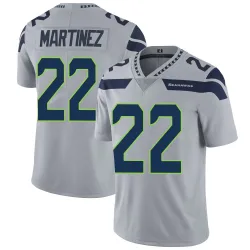 Damien Martinez Seattle Seahawks Limited Men's Alternate Vapor Untouchable Jersey (Gray)