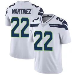 Damien Martinez Seattle Seahawks Limited Men's Vapor Untouchable Jersey (White)