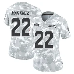 Damien Martinez Seattle Seahawks Limited Women's 2024 Salute to Service Jersey (Arctic Camo)