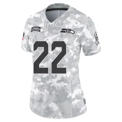 Damien Martinez Seattle Seahawks Limited Women's 2024 Salute to Service Jersey (Arctic Camo)