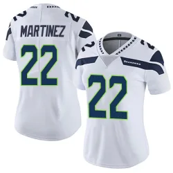 Damien Martinez Seattle Seahawks Limited Women's Vapor Untouchable Jersey (White)