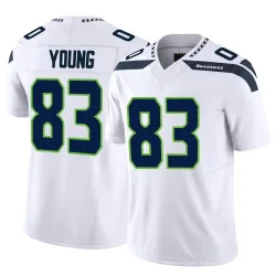 Dareke Young Seattle Seahawks Limited Men's Vapor F.U.S.E. Jersey (White)