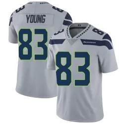 Dareke Young Seattle Seahawks Limited Youth Alternate Vapor Untouchable Jersey (Gray)