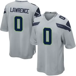 DeMarcus Lawrence Seattle Seahawks Game Men's Alternate Jersey (Gray)