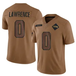 DeMarcus Lawrence Seattle Seahawks Limited Men's 2023 Salute To Service Jersey (Brown)