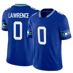 DeMarcus Lawrence Seattle Seahawks Limited Men's Throwback Vapor F.U.S.E. Jersey (Royal)