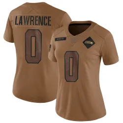 DeMarcus Lawrence Seattle Seahawks Limited Women's 2023 Salute To Service Jersey (Brown)
