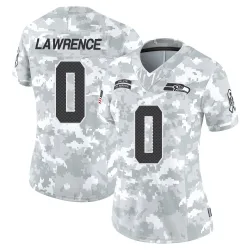 DeMarcus Lawrence Seattle Seahawks Limited Women's 2024 Salute to Service Jersey (Arctic Camo)
