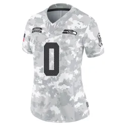 DeMarcus Lawrence Seattle Seahawks Limited Women's 2024 Salute to Service Jersey (Arctic Camo)