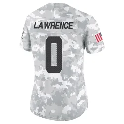 DeMarcus Lawrence Seattle Seahawks Limited Women's 2024 Salute to Service Jersey (Arctic Camo)