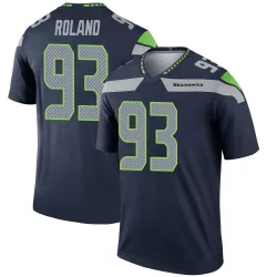 Demeco Roland Seattle Seahawks Legend Men's Jersey (Navy)