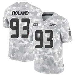 Demeco Roland Seattle Seahawks Limited Men's 2024 Salute to Service Jersey (Arctic Camo)